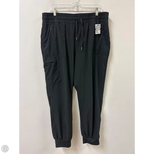 Athletic Pants By Chicos In Black, Size: 16