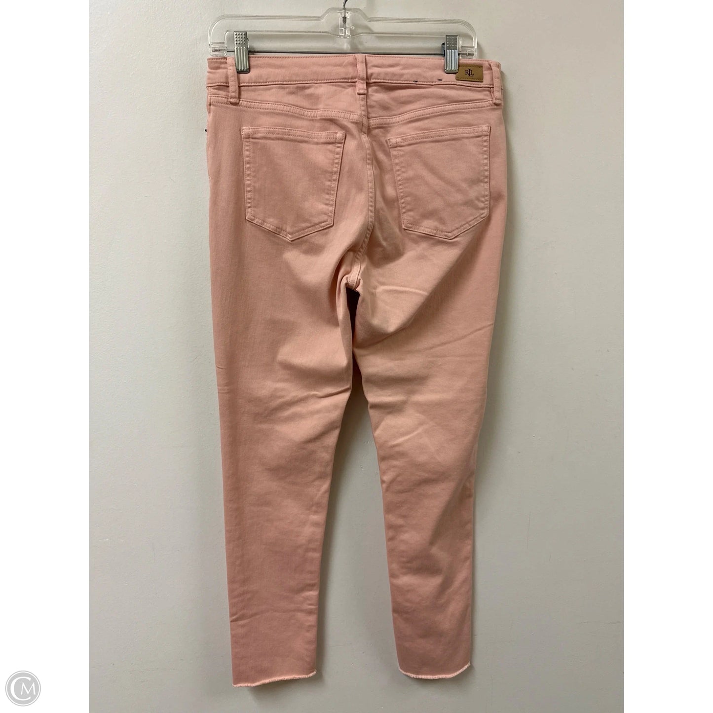 Jeans Skinny By Lauren By Ralph Lauren In Pink, Size: 8