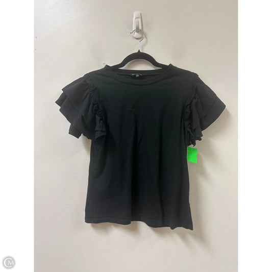 Top Short Sleeve By Strut & Bolt In Black, Size: L