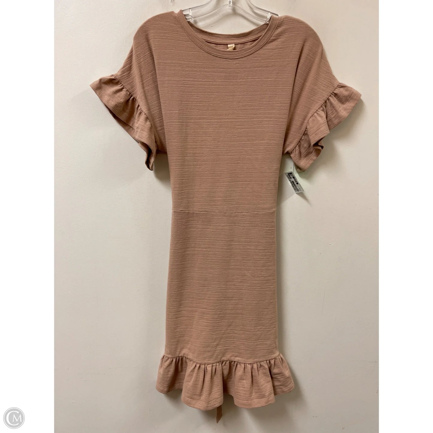 Dress Casual Midi By Wishlist In Tan, Size: M