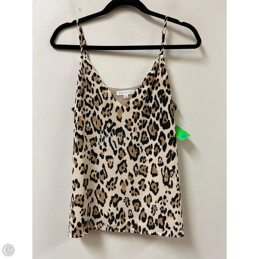 Top Sleeveless By Socialite In Animal Print, Size: M