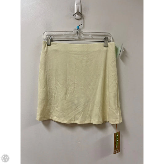 Athletic Skort By Clothes Mentor In Yellow, Size: 8