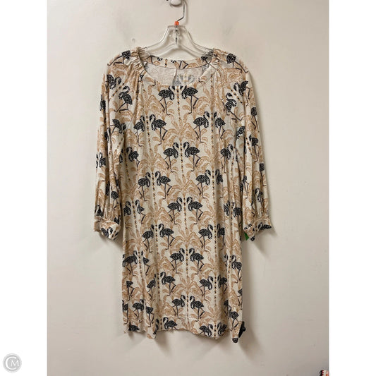 Dress Designer By Lilly Pulitzer In Tan, Size: S