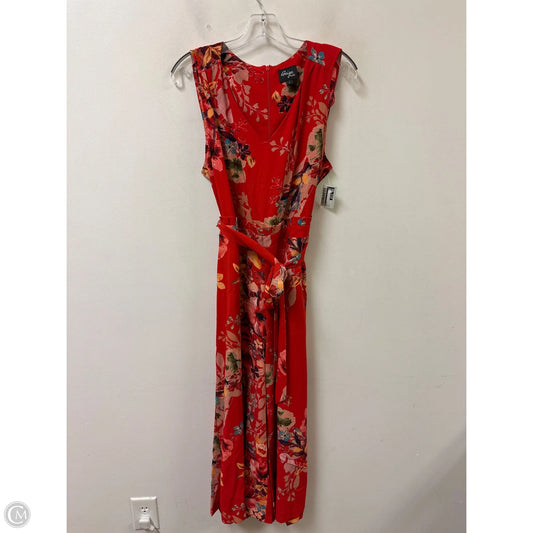 Jumpsuit By Eci In Red, Size: L