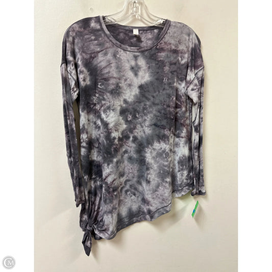 Athletic Top Long Sleeve Crewneck By Lululemon In Purple, Size: S