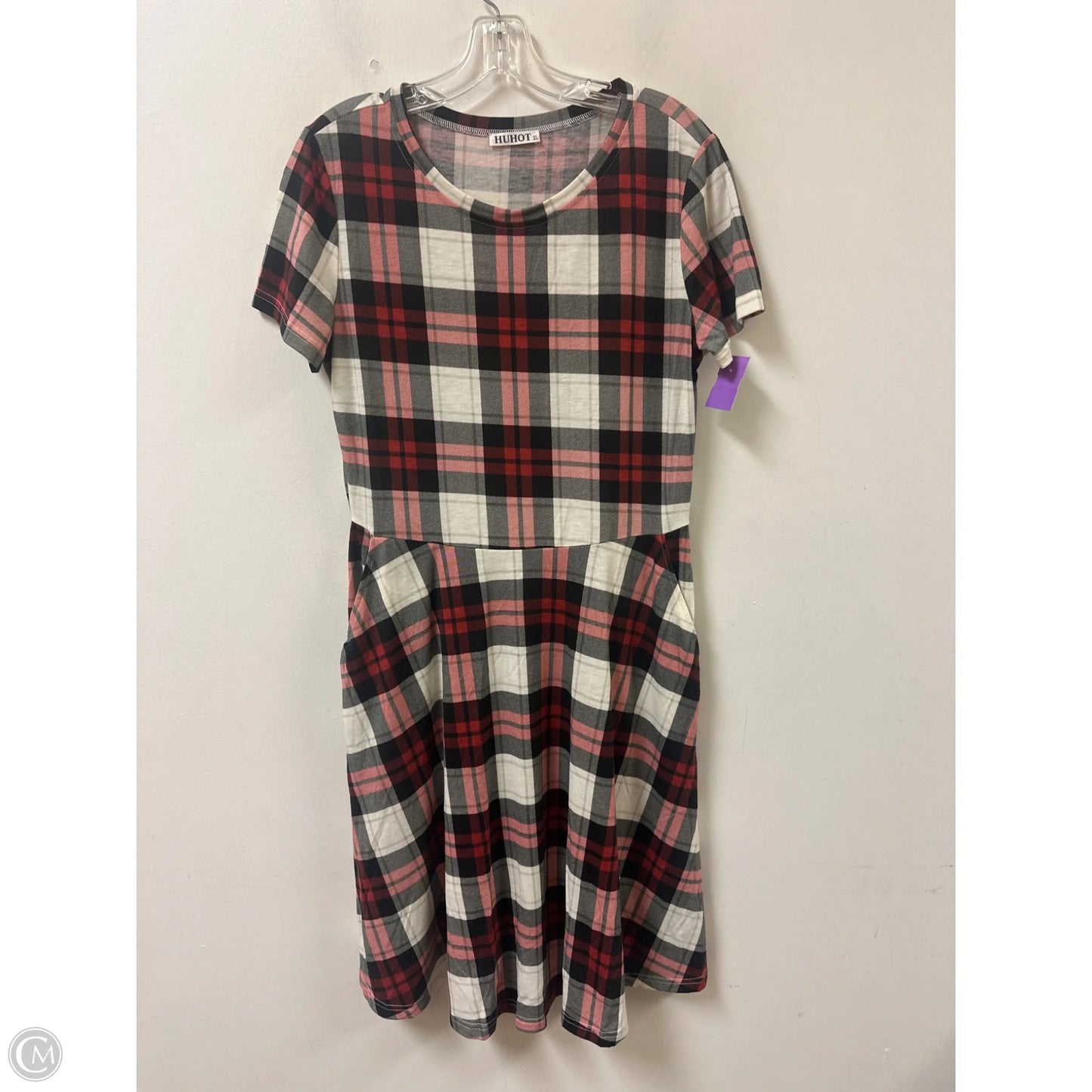 Dress Casual Midi By Clothes Mentor In Red, Size: Xl