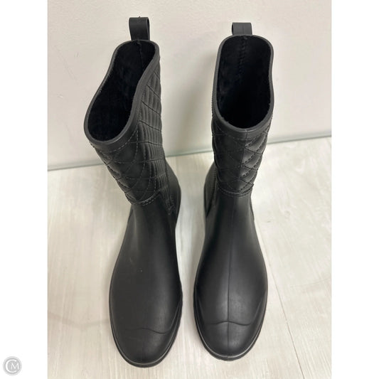 Boots Rain By Clothes Mentor In Black, Size: 8.5