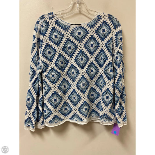 Sweater By Charlie B In Blue, Size: S
