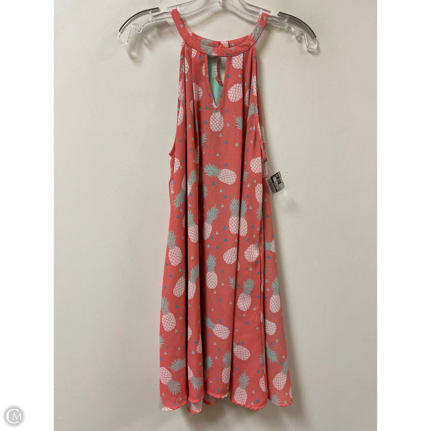 Dress Casual Short By Clothes Mentor In Peach, Size: M