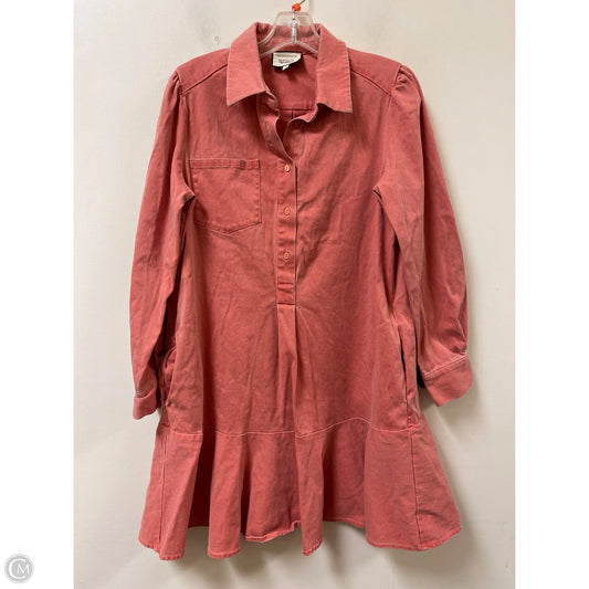 Dress Casual Midi By Tuckernuck In Orange, Size: M