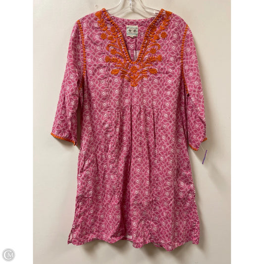 Dress Casual Short By Sigrid Olsen In Pink, Size: Xl