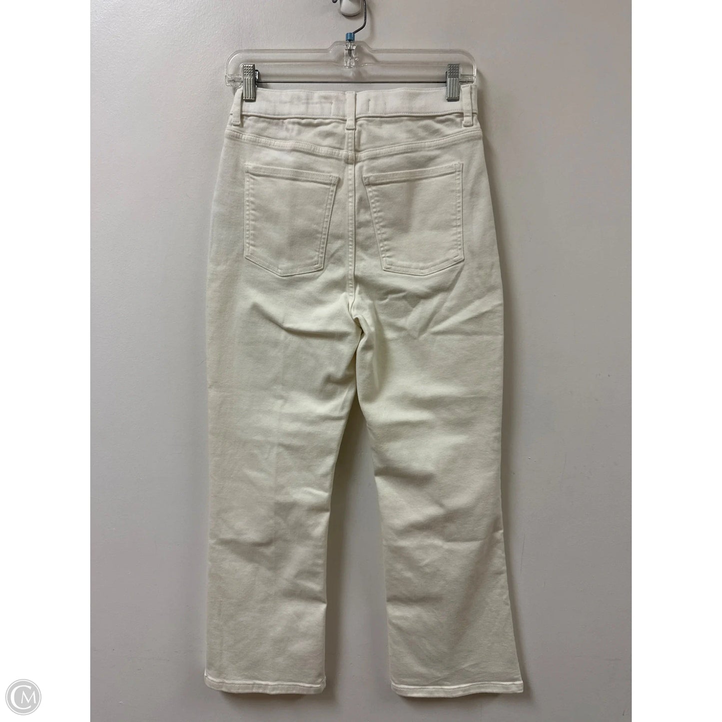 Jeans Boot Cut By Spanx In Cream, Size: 10