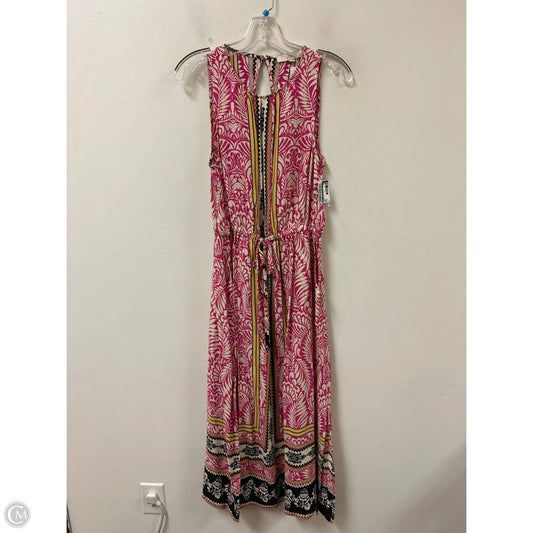 Dress Casual Maxi By Loft In Pink, Size: M