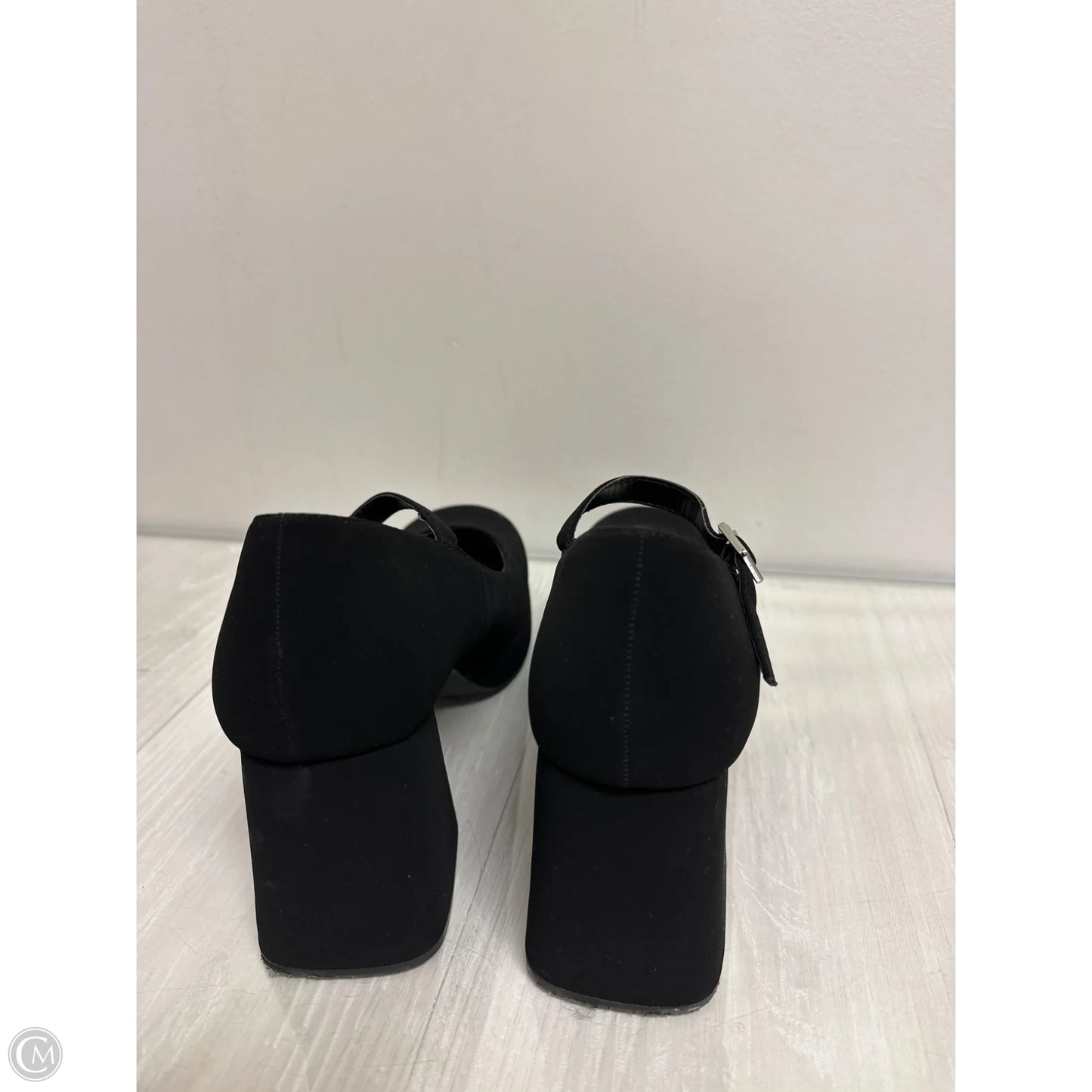 Shoes Heels Block By Soda In Black, Size: 10