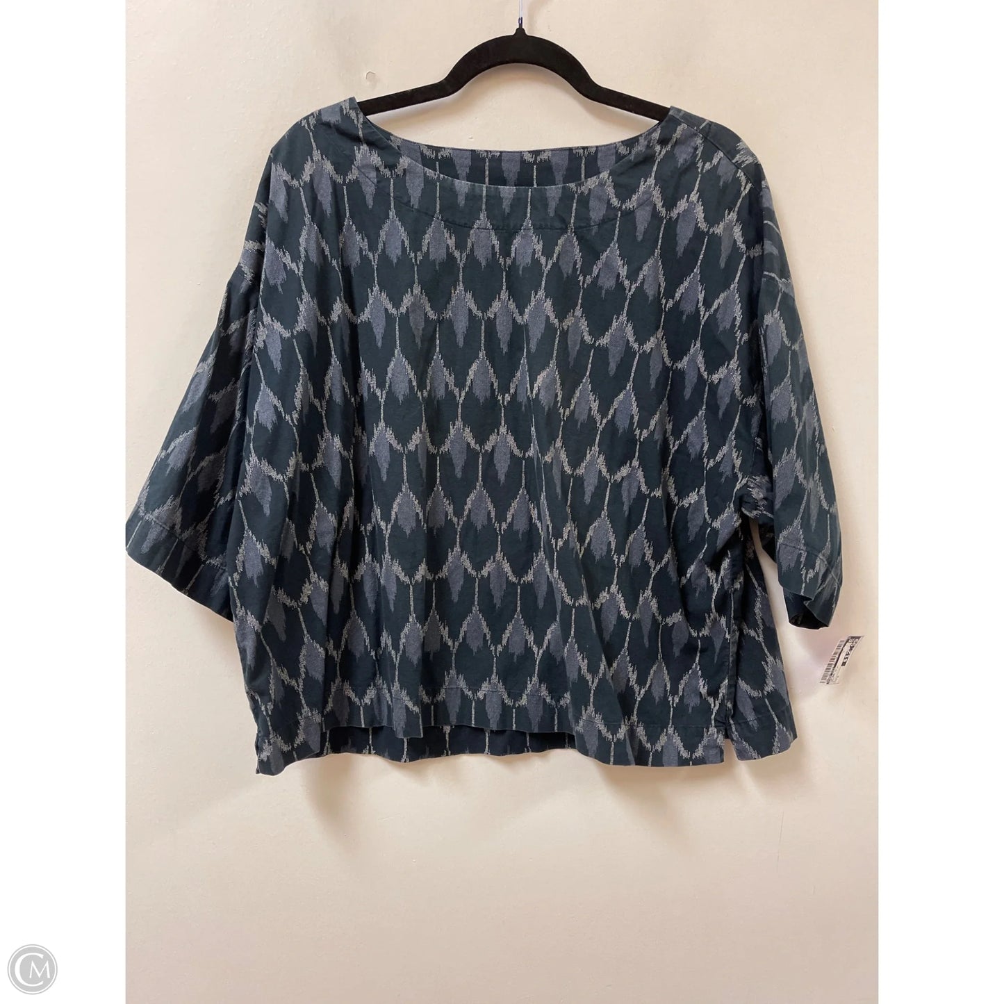 Top Long Sleeve By Pure Jill In Navy, Size: S