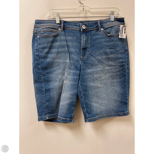 Shorts By J. Jill In Blue Denim, Size: 12