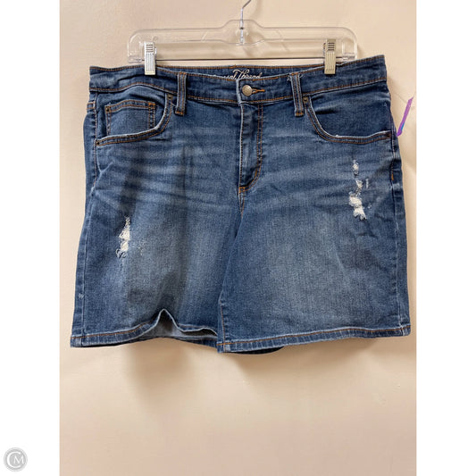 Shorts By Universal Thread In Blue Denim, Size: 14