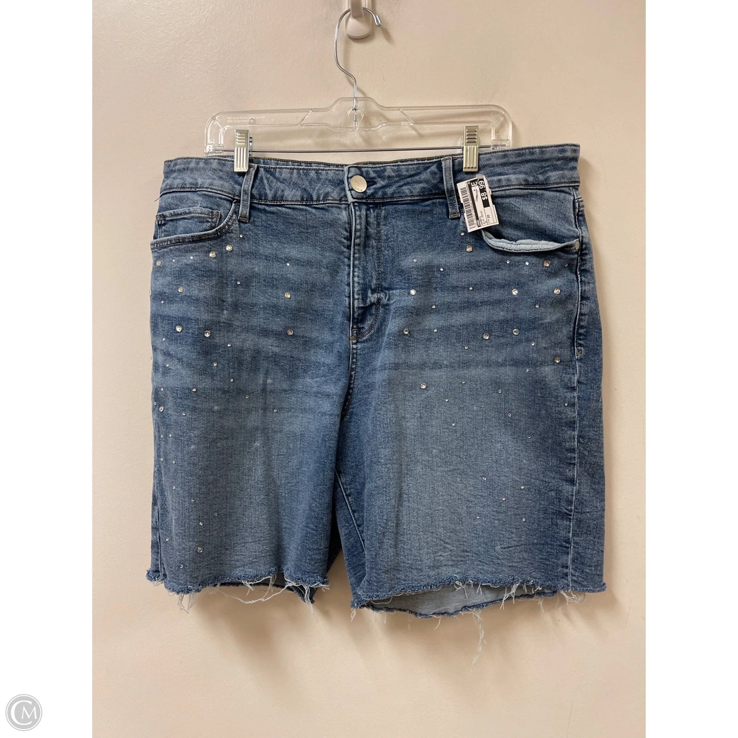 Shorts By Ana In Blue Denim, Size: 20