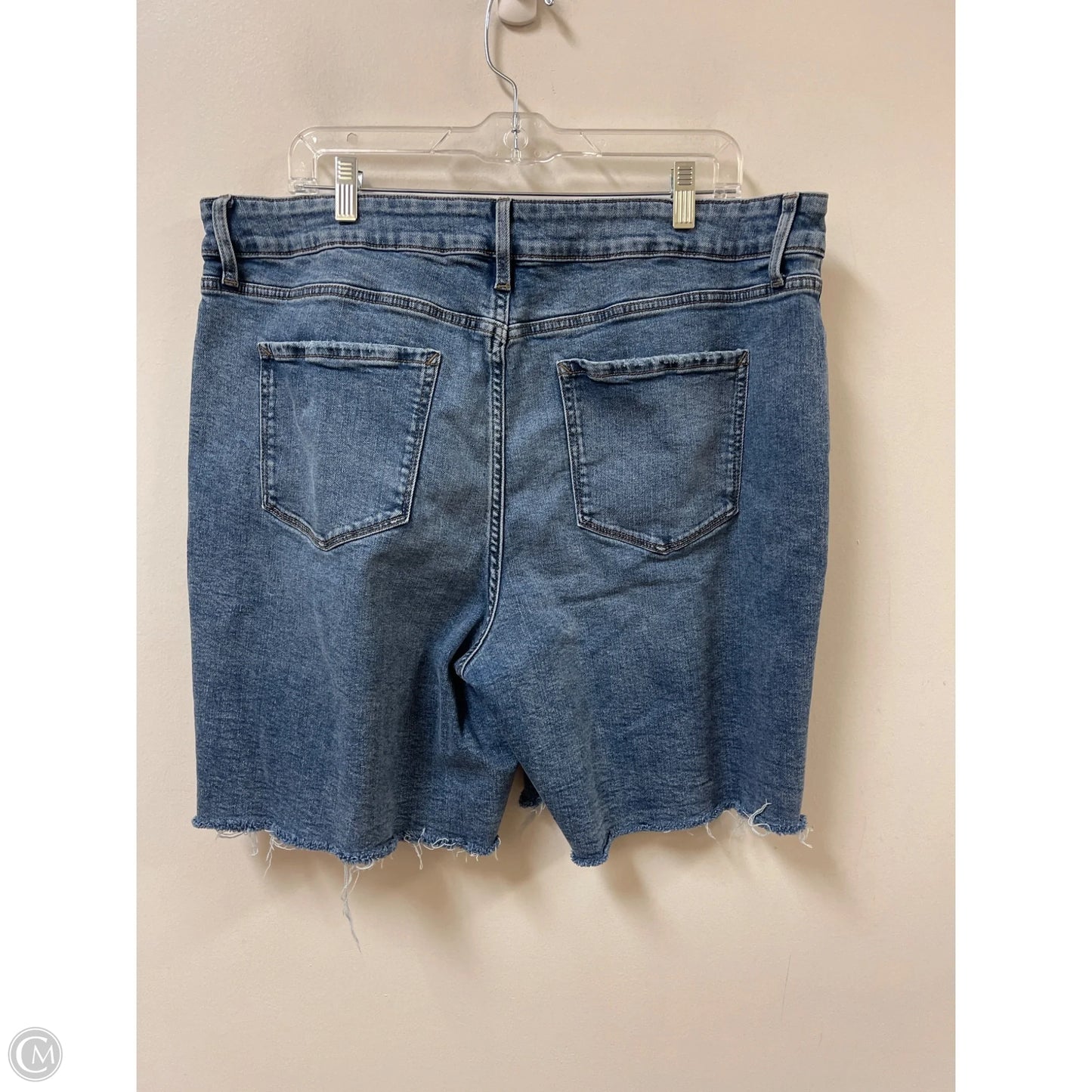Shorts By Ana In Blue Denim, Size: 20