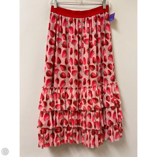 Skirt Maxi By Eva Franco In Red, Size: M