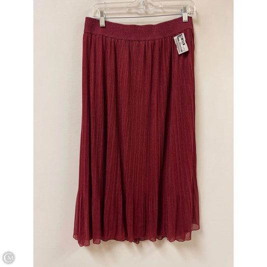 Skirt Maxi By Clothes Mentor In Red, Size: 12