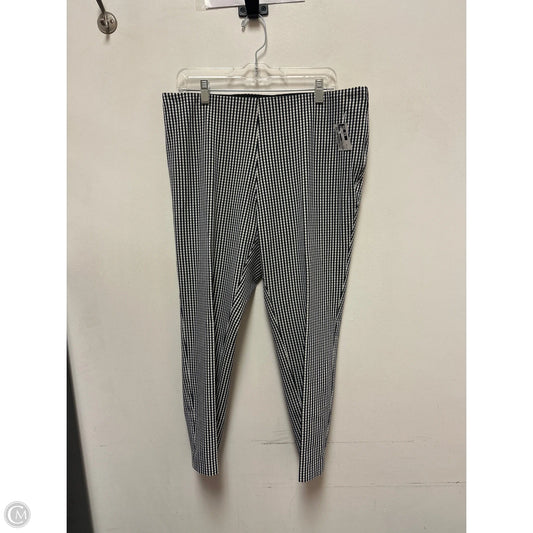 Pants Leggings By A New Day In Black & White, Size: 14