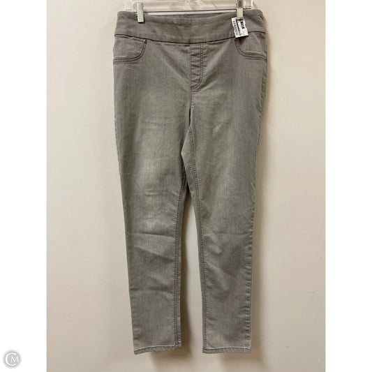 Pants Leggings By Chicos In Grey, Size: 10