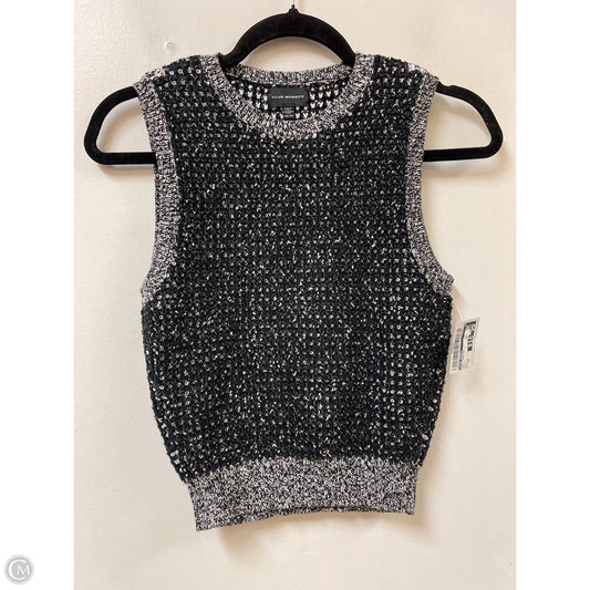 Vest Sweater By Club Monaco In Black, Size: Xs