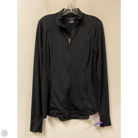 Athletic Jacket By Tek Gear In Black, Size: M