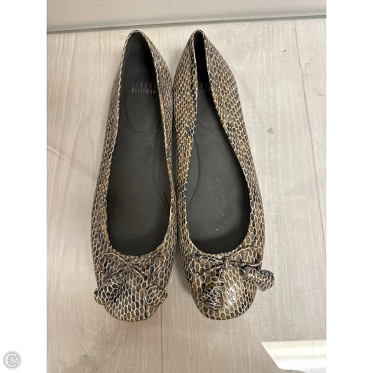 Shoes Designer By Stuart Weitzman In Snakeskin Print, Size: 9.5