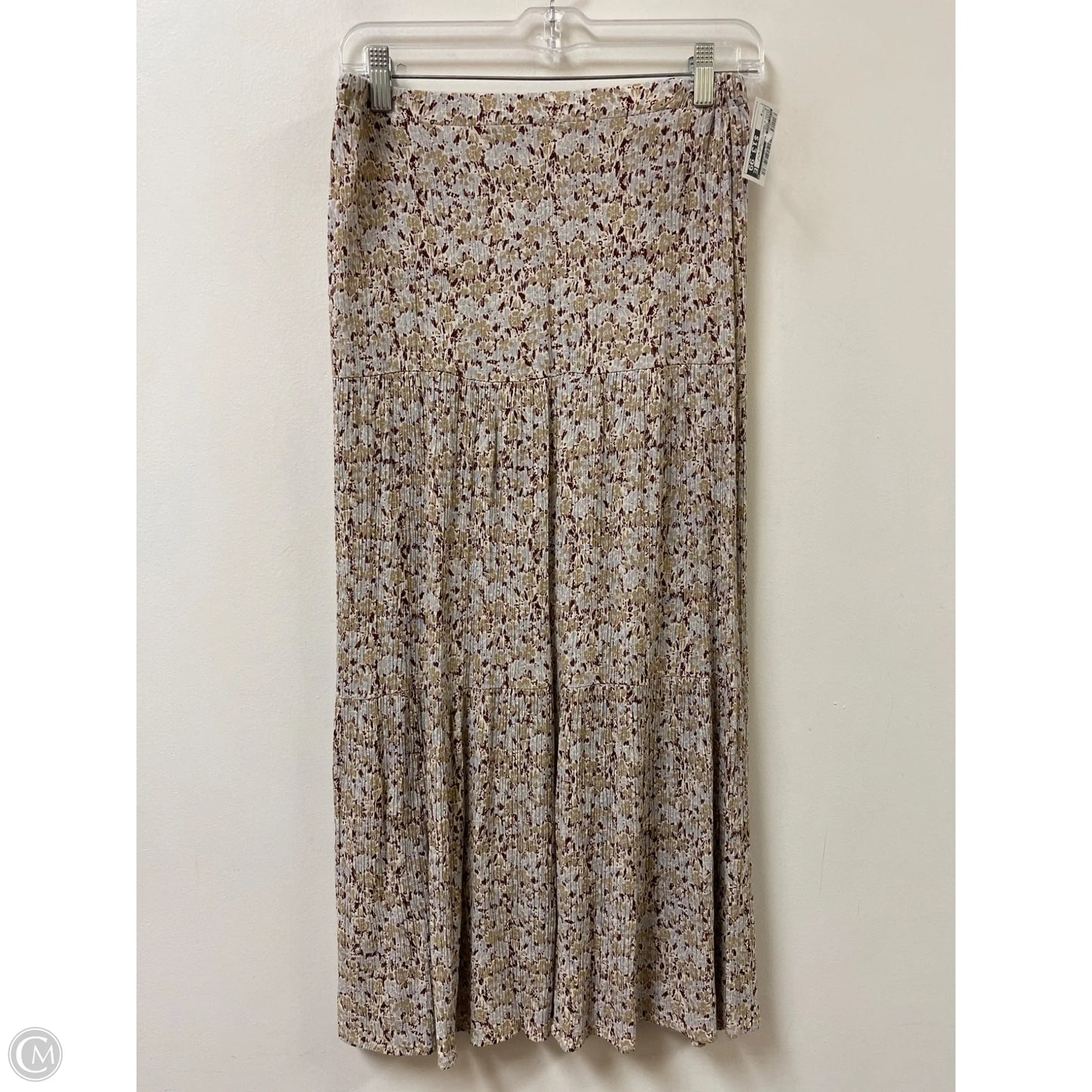 Skirt Midi By Les Amis In Brown & Green, Size: 8