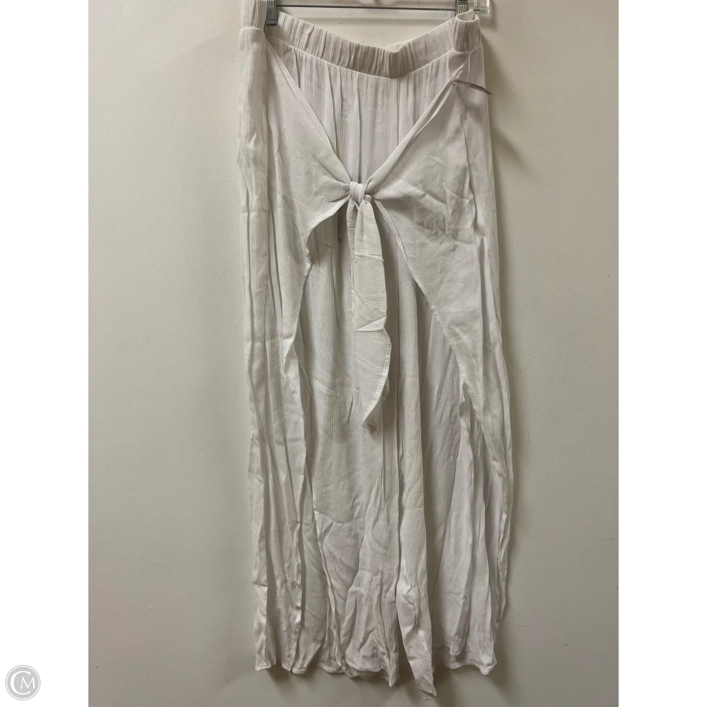 Pants Wide Leg By Serra In White, Size: 16