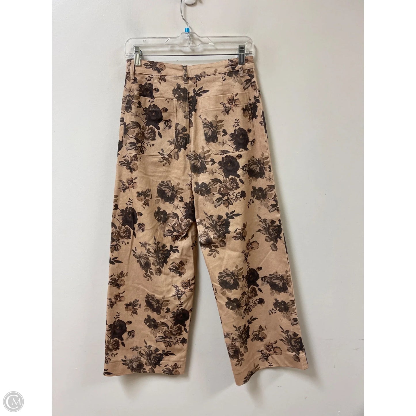 Pants Wide Leg By Entro In Floral Print, Size: 4