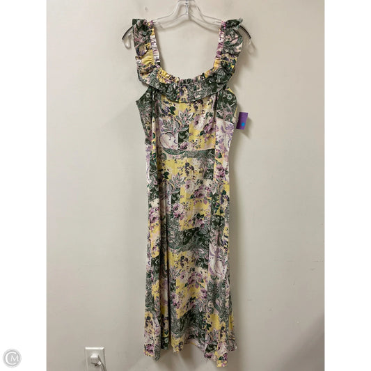 Dress Casual Maxi By Loft In Floral Print, Size: S