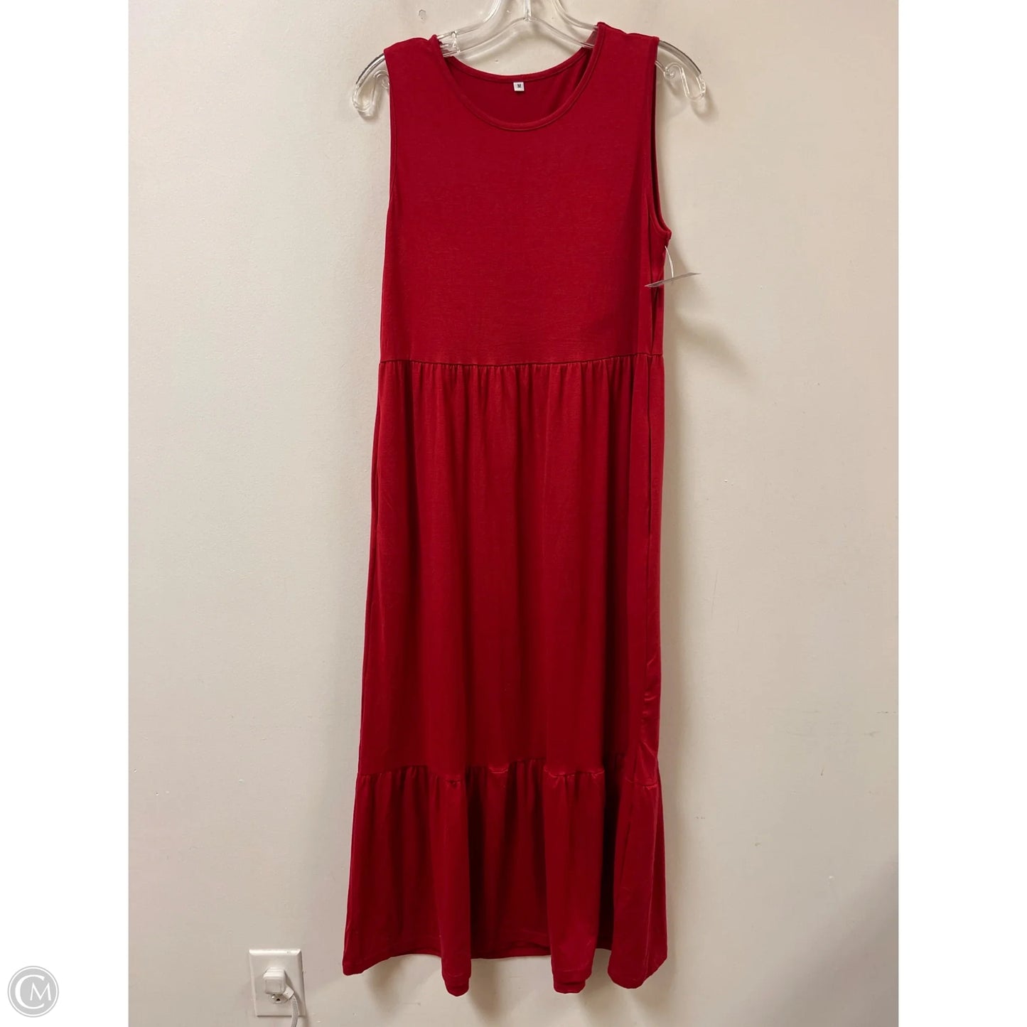 Dress Casual Maxi By Clothes Mentor In Red, Size: M