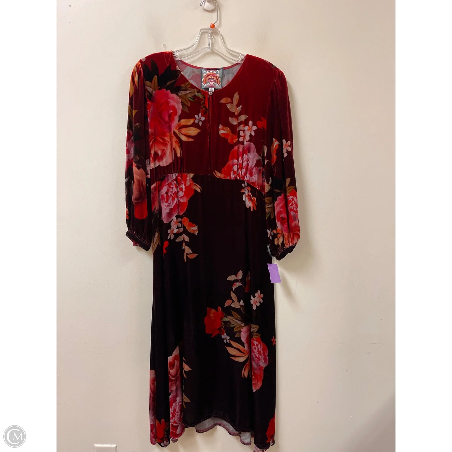 Dress Casual Maxi By Johnny Was In Red, Size: S