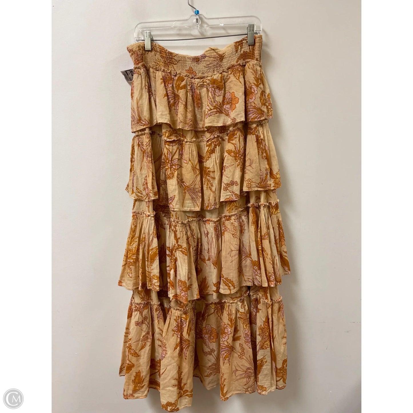 Skirt Maxi By Free People In Orange, Size: 12