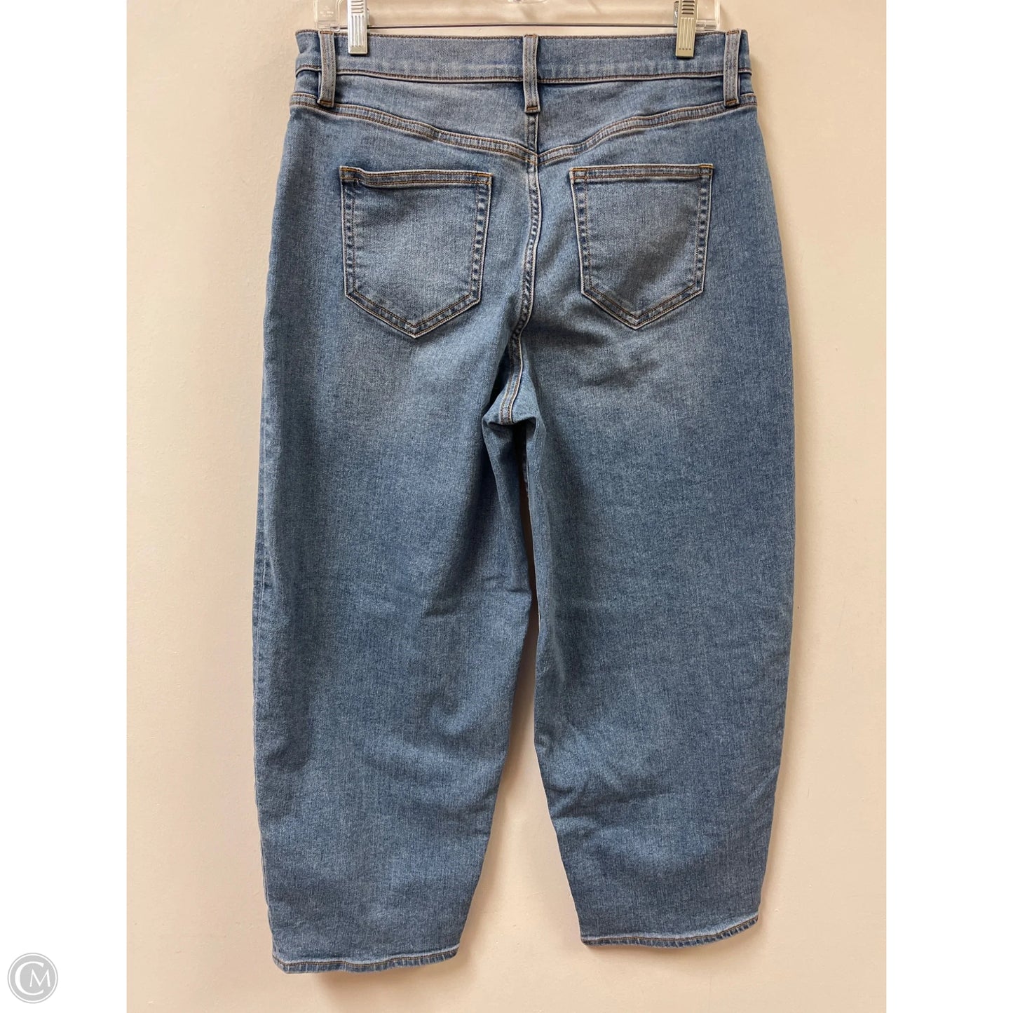 Jeans Wide Leg By Lands End In Blue Denim, Size: 10