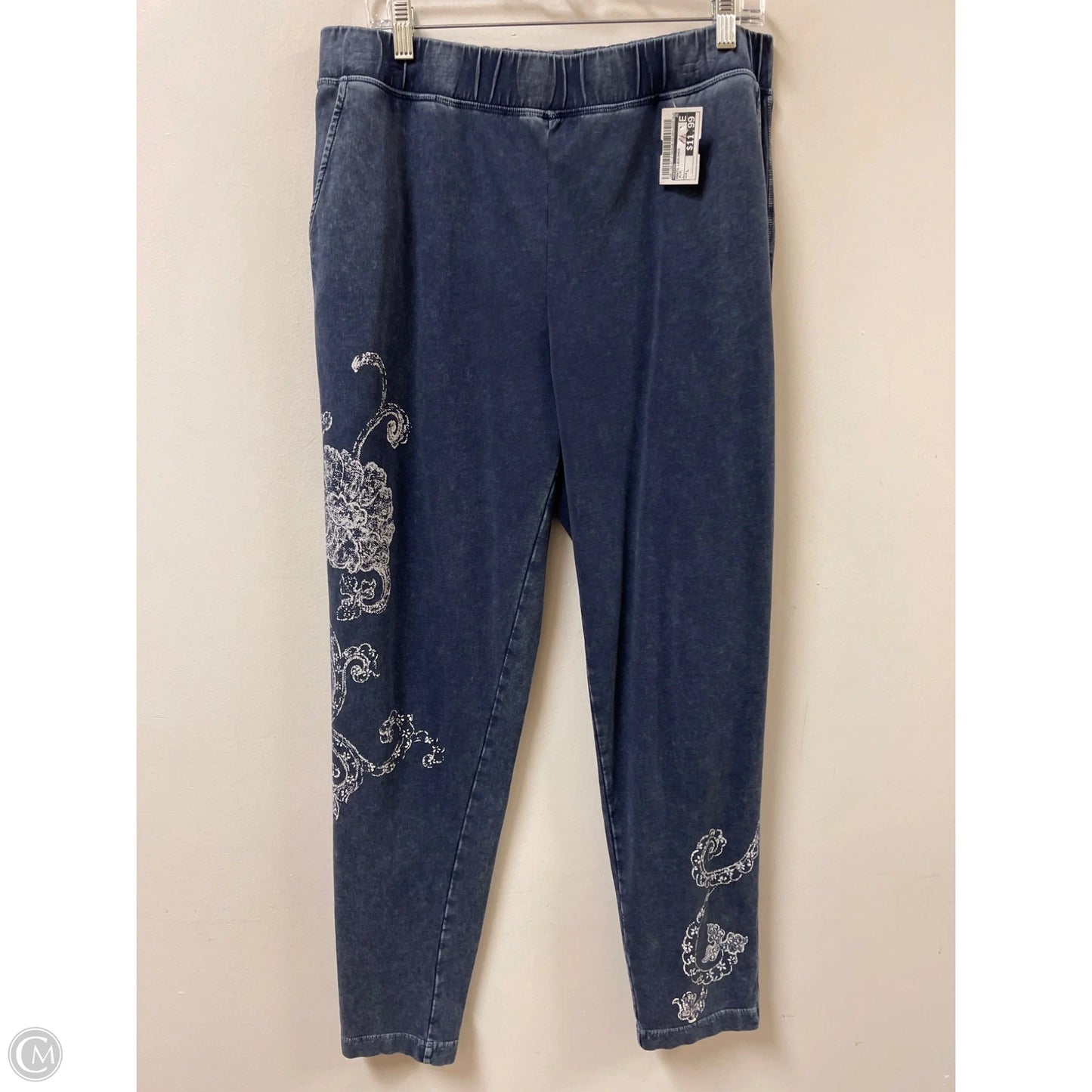 Pants Leggings By Chicos In Blue, Size: L
