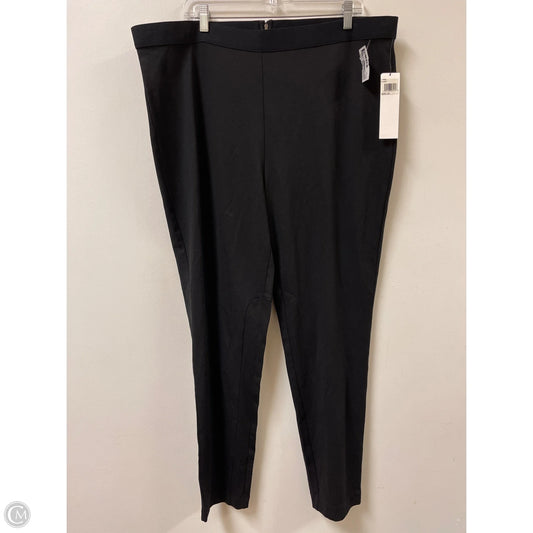 Pants Leggings By Foxcroft In Black, Size: 20