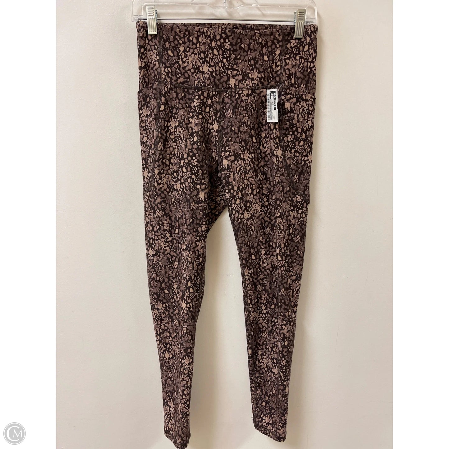 Athletic Leggings By Clothes Mentor In Brown, Size: M