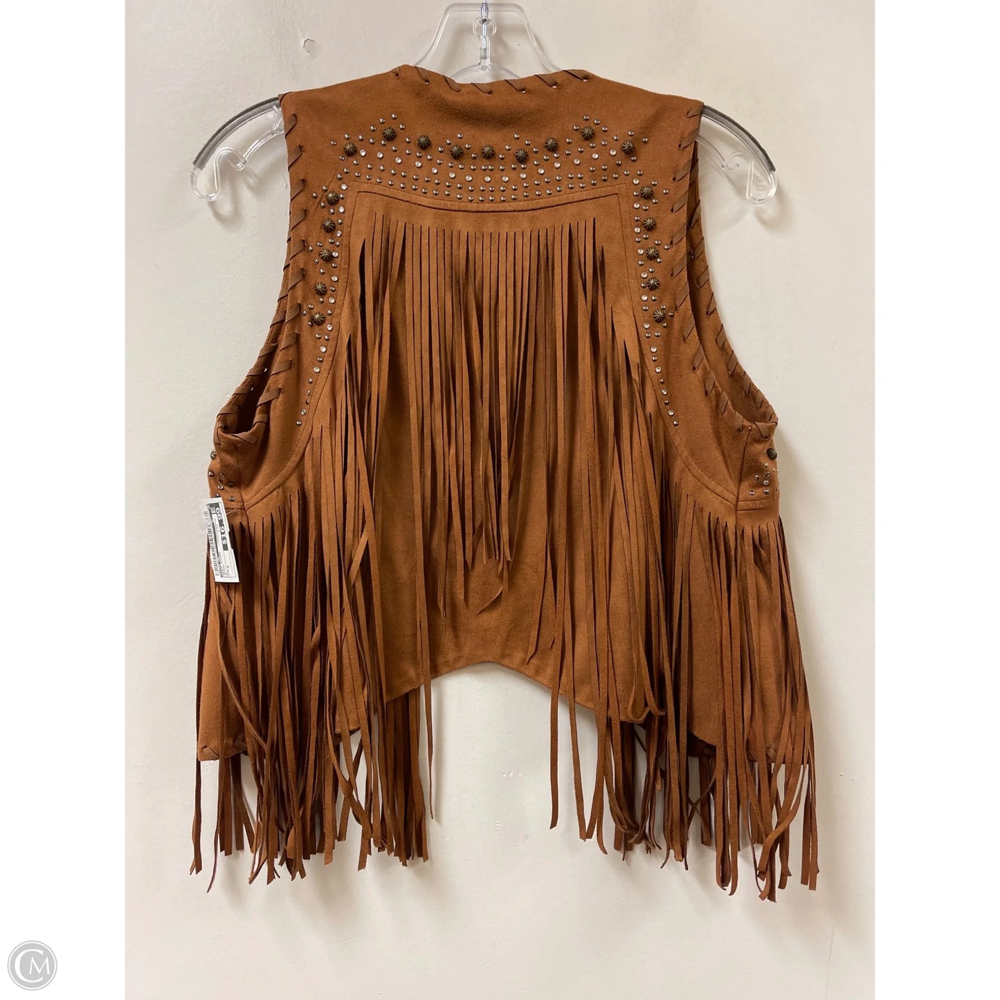 Vest Other By Miss Me In Brown, Size: S