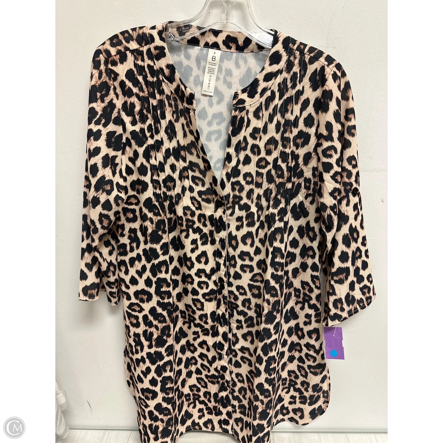 Dress Casual Short By Clothes Mentor In Animal Print, Size: S