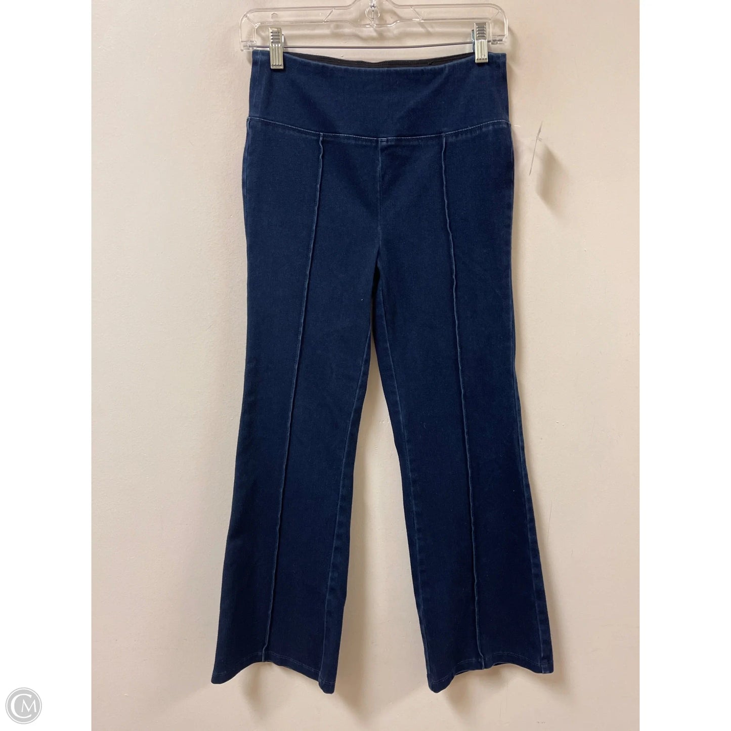 Pants Leggings By Liverpool In Blue Denim, Size: S
