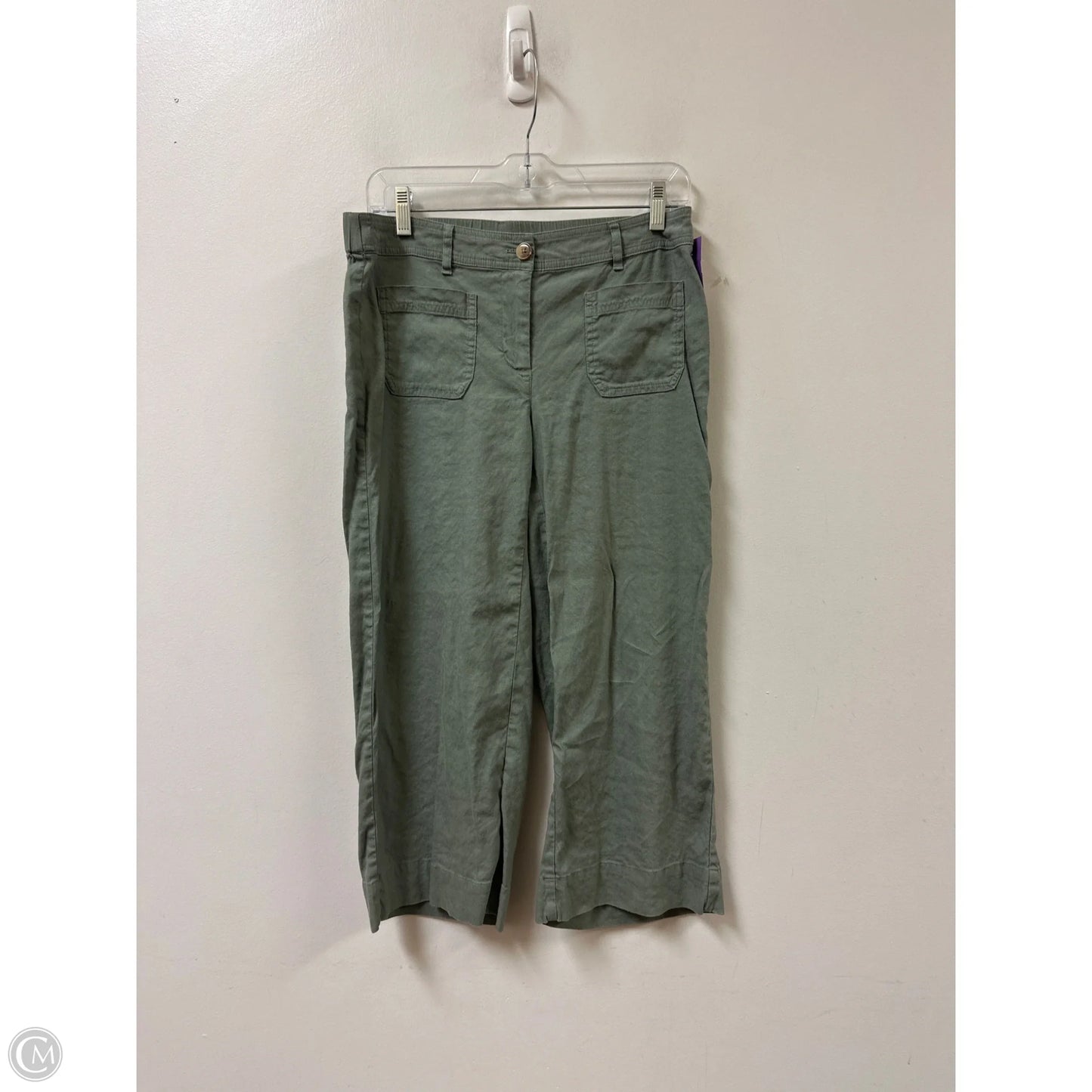Pants Wide Leg By J. Jill In Green, Size: 6