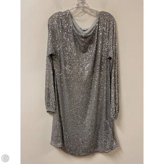 Dress Party Midi By Crown And Ivy In Silver, Size: L