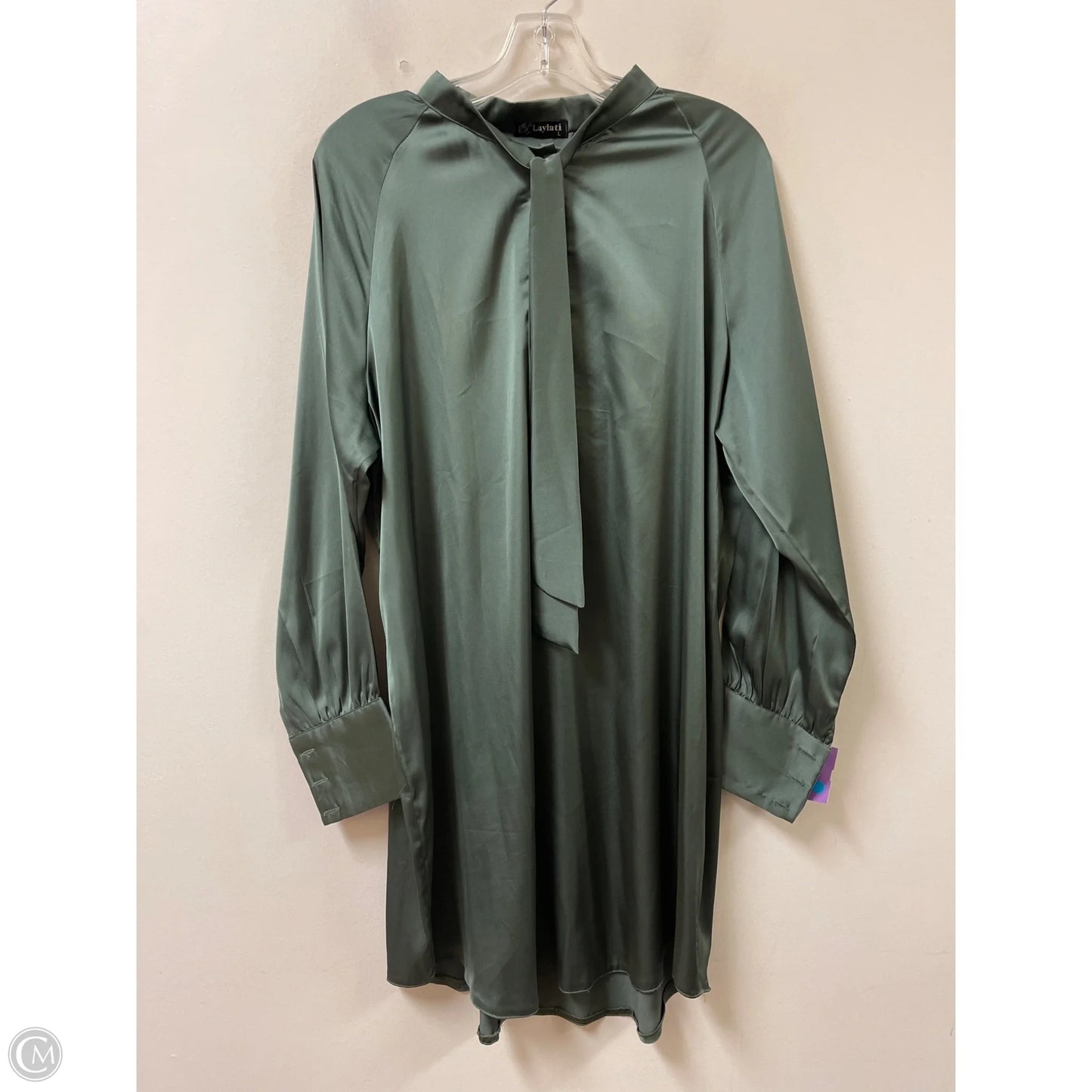 Dress Casual Short By Clothes Mentor In Green, Size: L