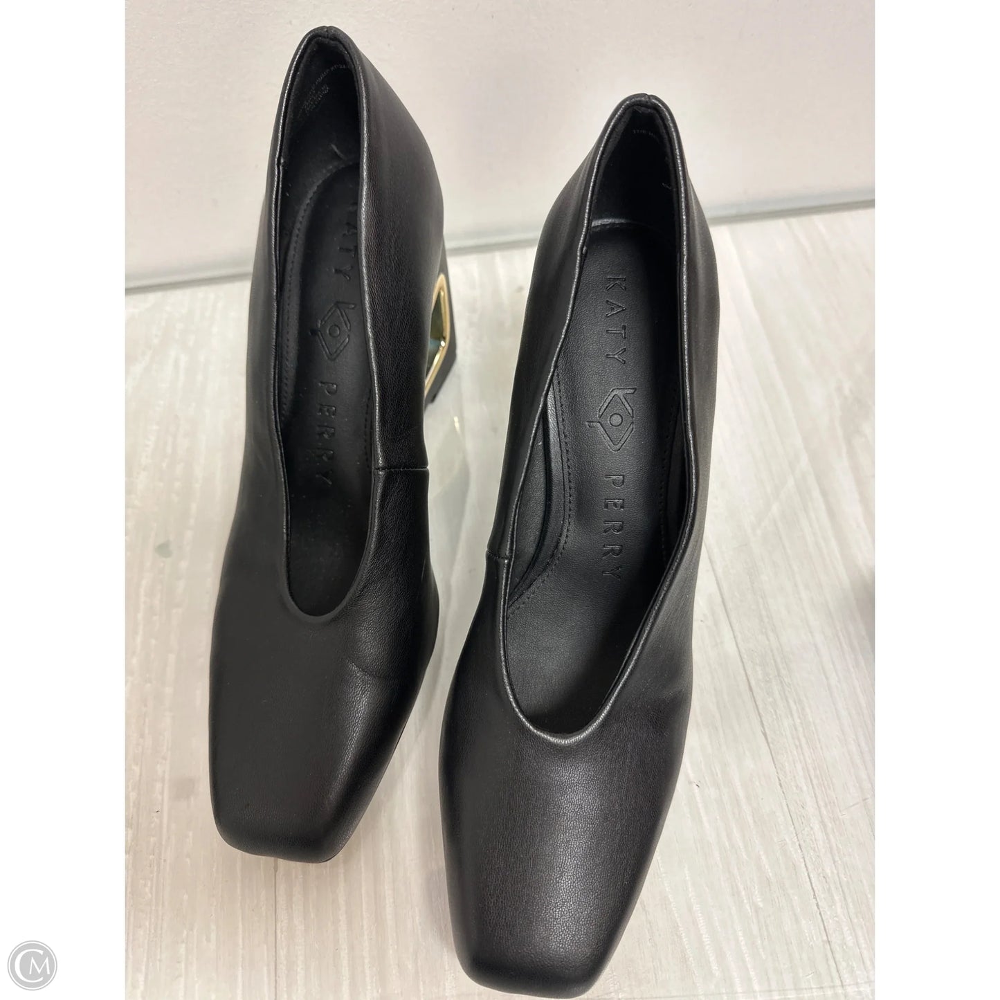 Shoes Heels Wedge By Katy Perry In Black, Size: 7