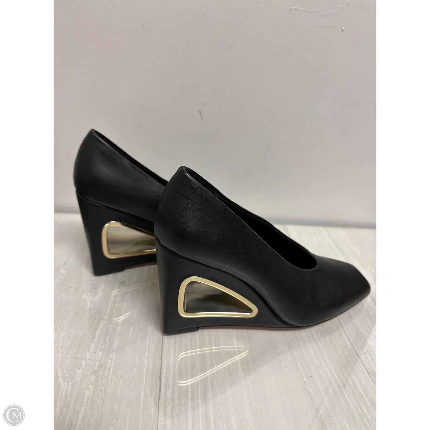 Shoes Heels Wedge By Katy Perry In Black, Size: 7