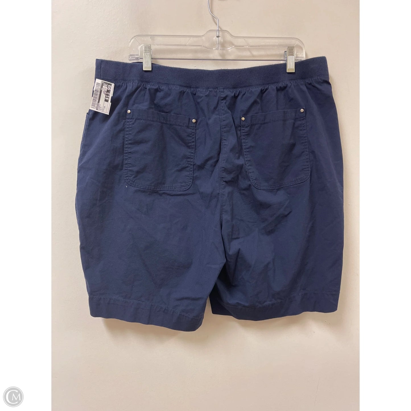 Shorts By Chicos In Blue, Size: 14